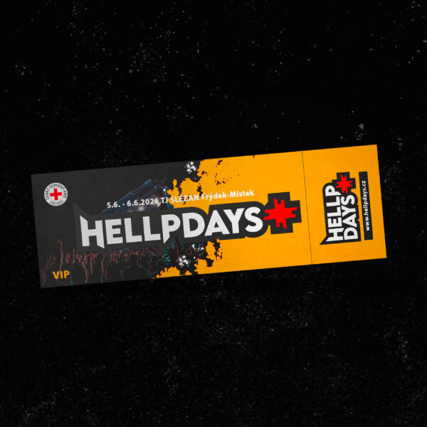 VIP vstupenka na celý festival HELLPDAYS 2026